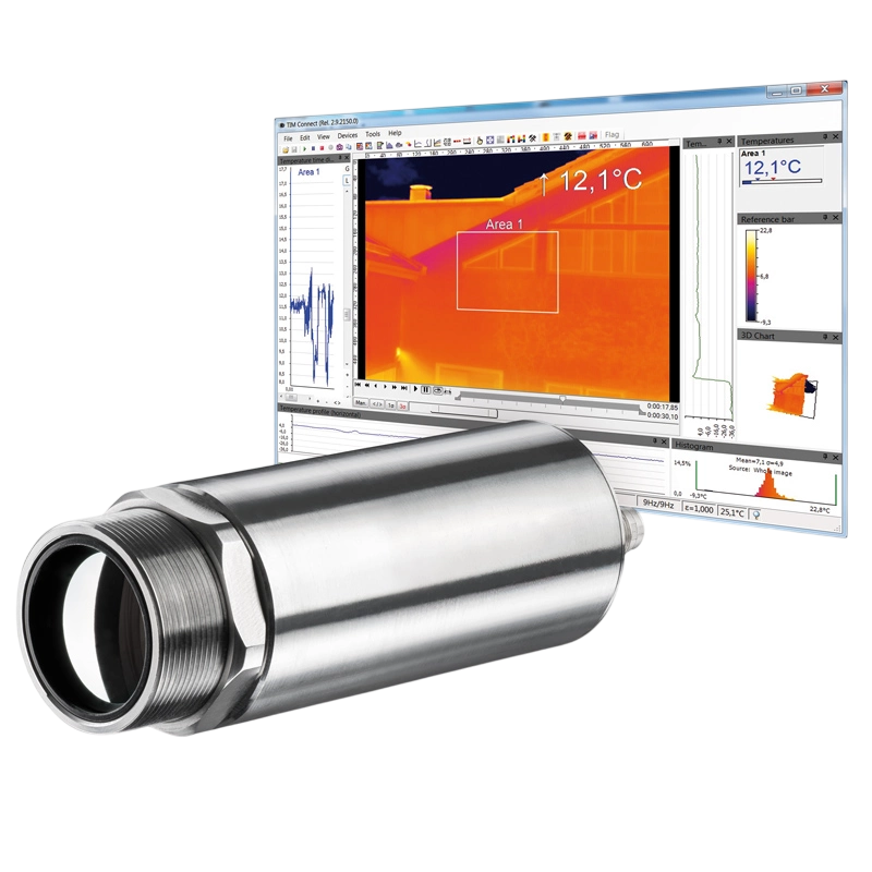 Пірометр з тепловізором (TIM 8)