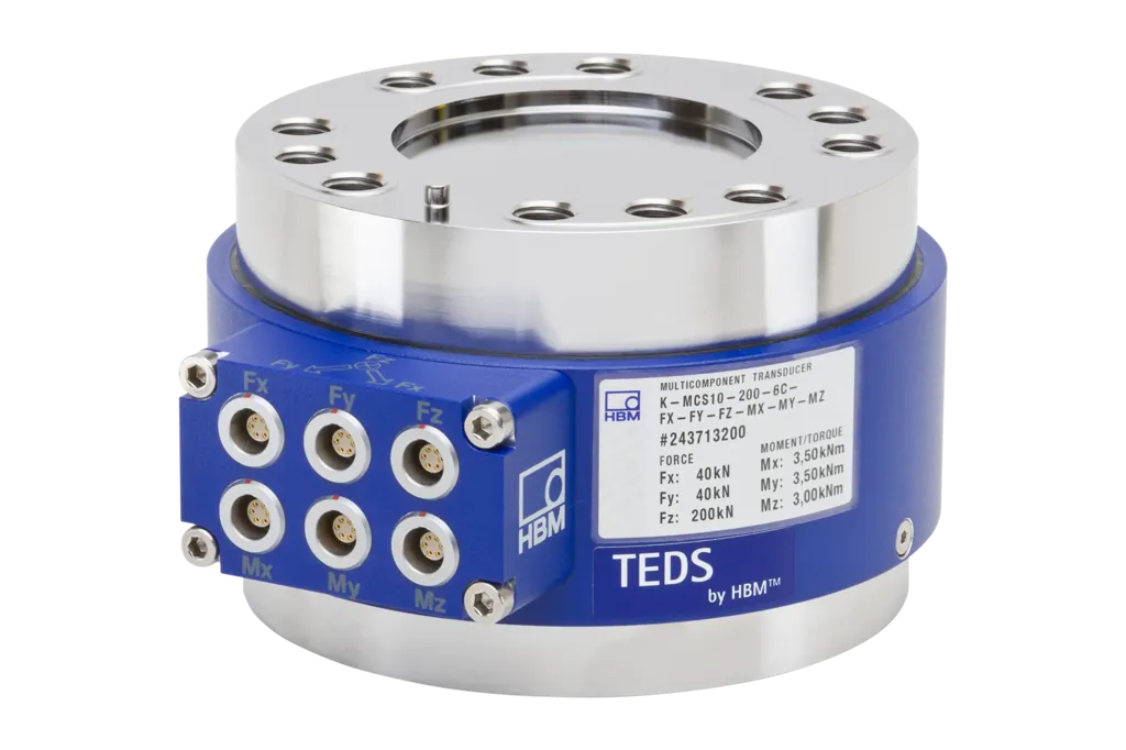 HBM MCS10 багатокомпонентний датчик сили і моментів до 200 kN