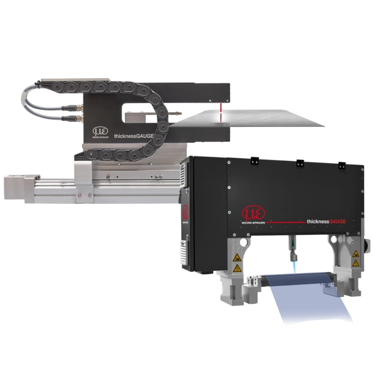 Система для вимірювань товщини матеріалів