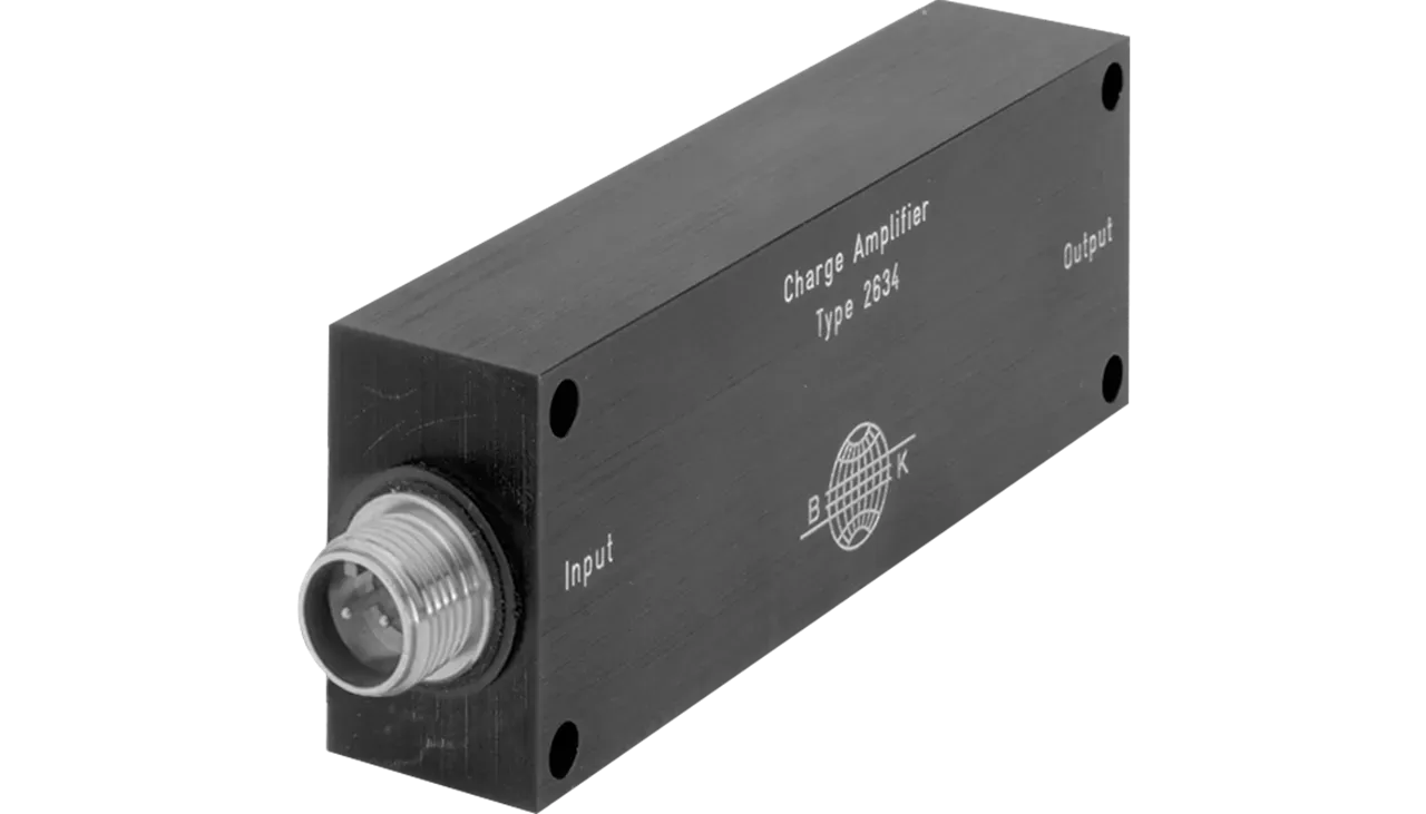 B&K Type 2634 charge amplifier компактний алюмінієвий корпус piezo