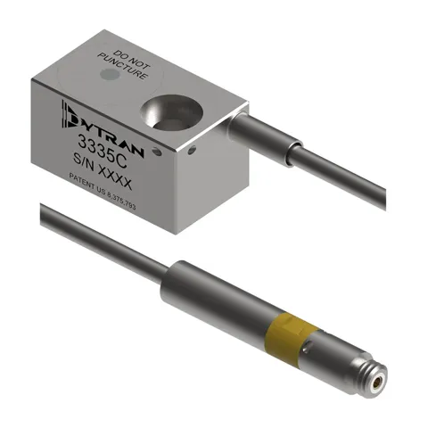 Dytran 3335C — ультрависокотемпературний зарядовий акселерометр