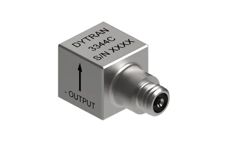 Dytran 3344C — високотемпературний зарядовий акселерометр
