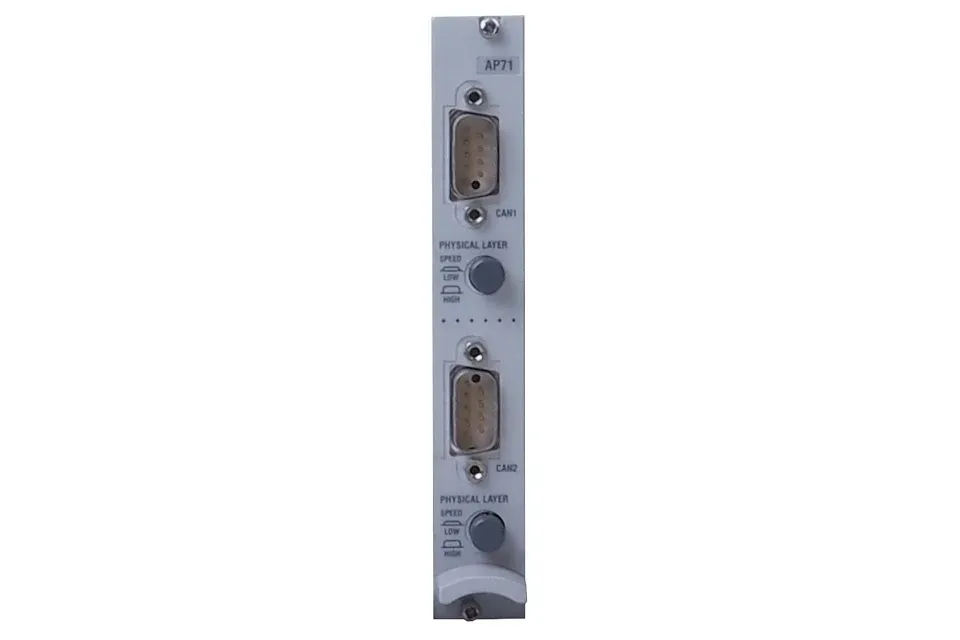 HBM AP71 connection board MGCplus two CAN buses 9-pin D-Sub