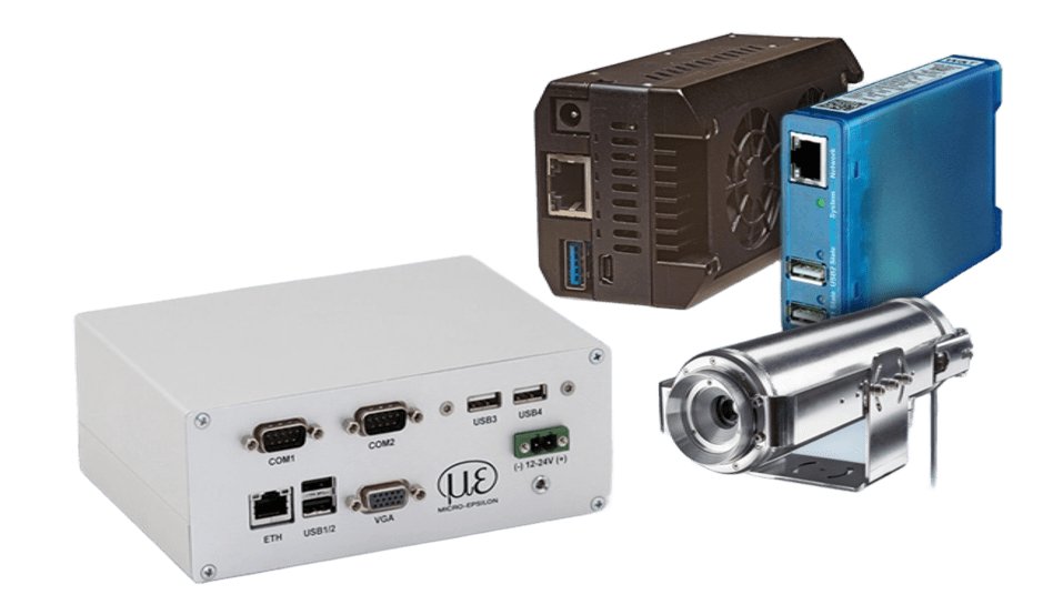 Макролінза для термокамери, фокус на PCB-компонентах