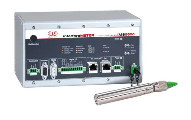 Micro‑Epsilon IMS5600‑DS – портативний white‑light інтерферометр із компактним контролером
