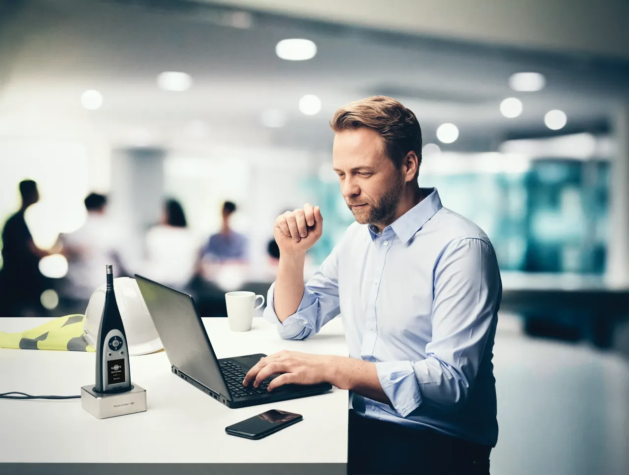 HBK 2255 клас 1 вимірювач шуму Wi-Fi Bluetooth GPS