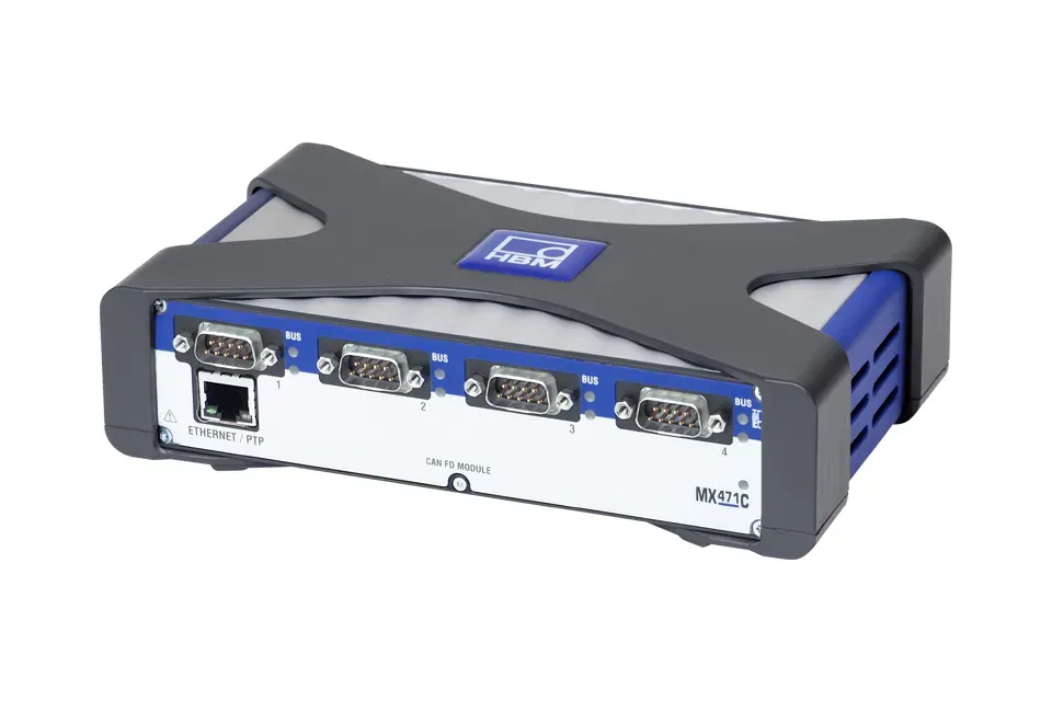 QuantumX MX471C HBM CAN FD gateway module 4 ports