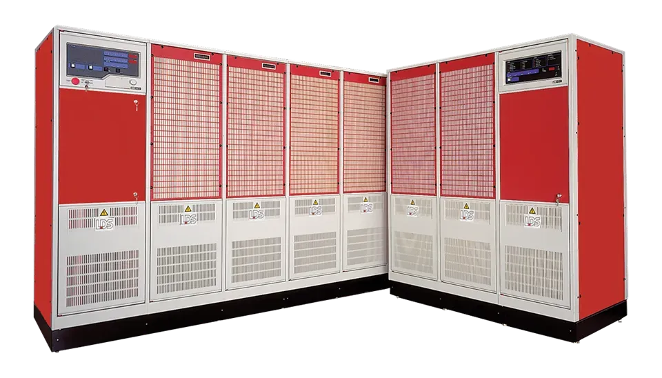 LDS DPA-K — фронтальна панель високопотужного підсилювача 70–280 kVA