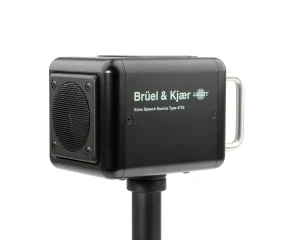 Echo Speech Source Type 4720 — компактний корпус із фронтальним динаміком та рукоятками