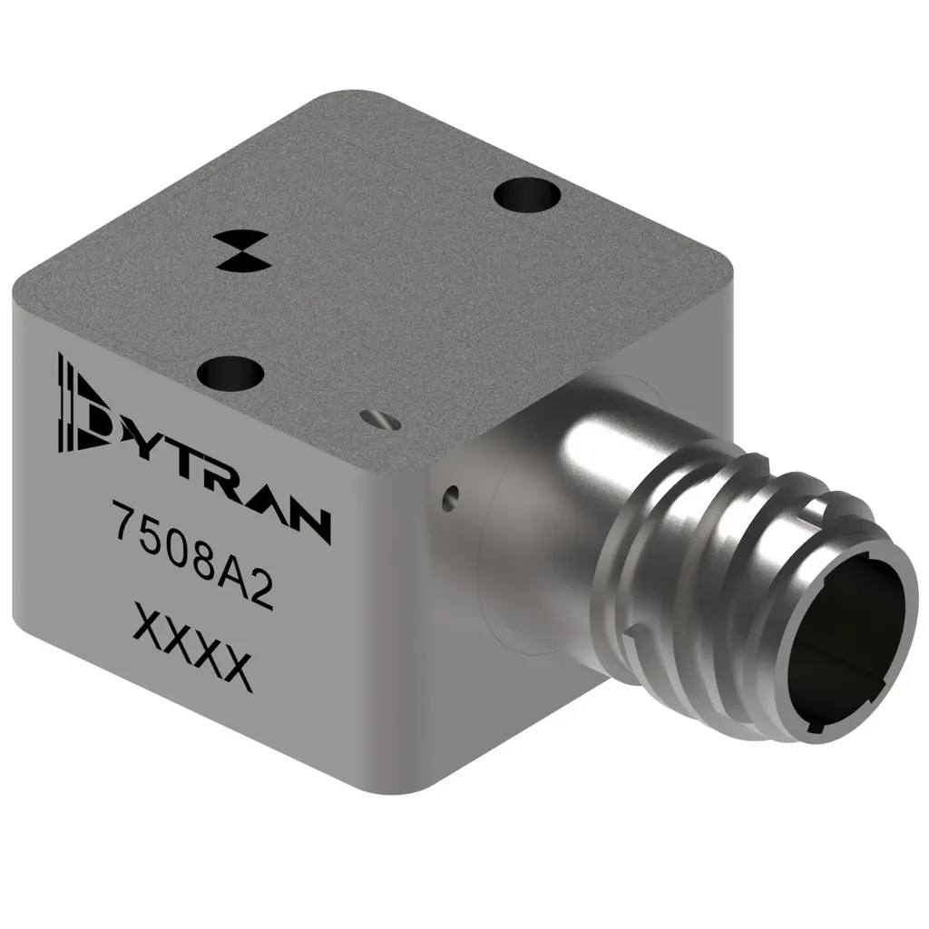 Dytran 7508A — одновісний VC MEMS акселерометр, діапазон ±400 g, частота до 2.5 кГц