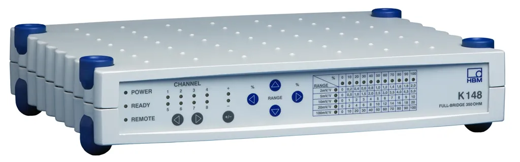 K148 — комп’ютер-керований bridge-калібратор для full-bridge входів strain-gauge