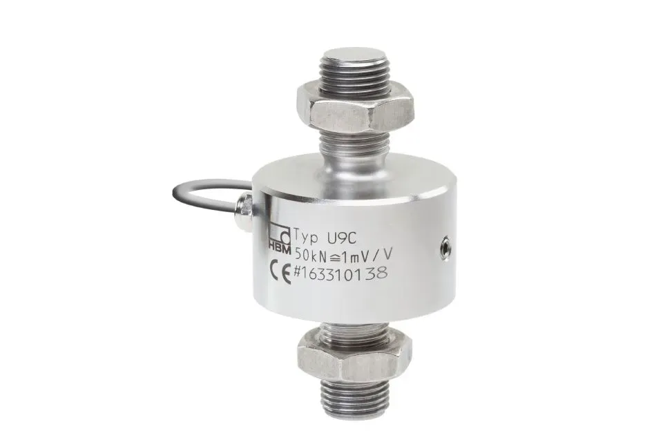 HBK U9C — компактний load cell для розтягування і стиснення 50 N…50 kN