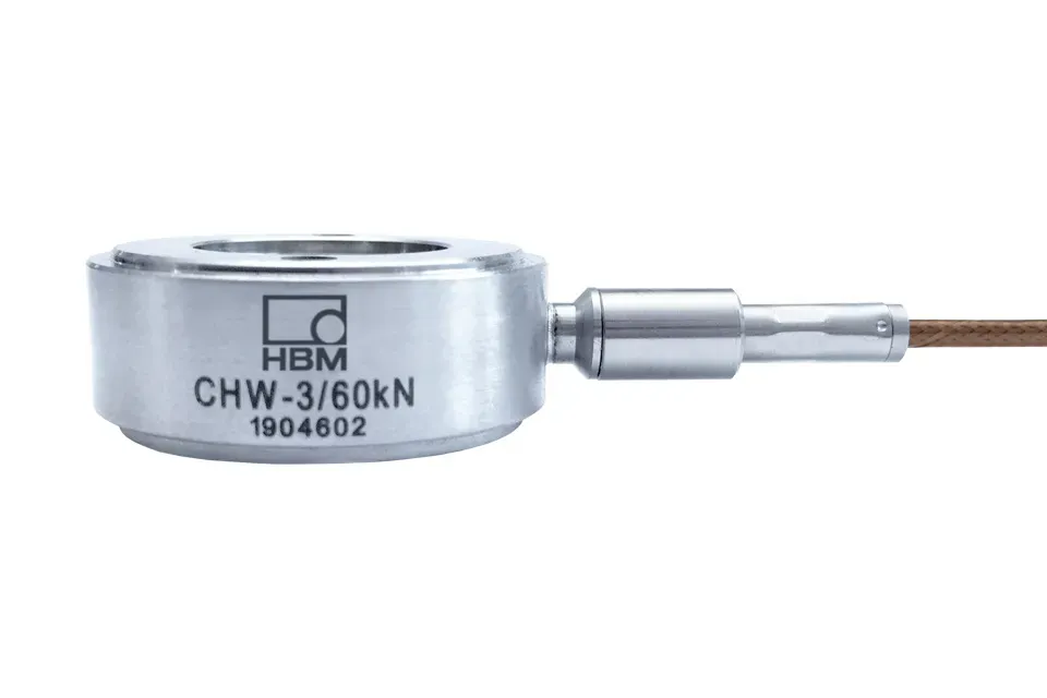 HBK PACEline CHW — piezoelectric force washer для –55 °C…+300 °C, 60 kN