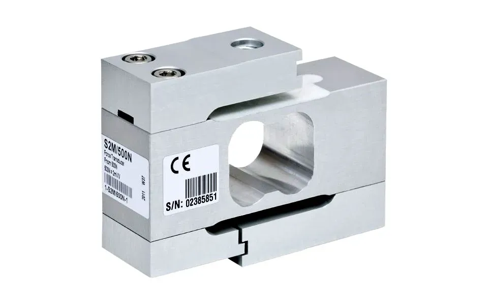 HBK S2M — S-тип тензодатчик сили 10 N…1 kN, алюмінієвий корпус, IP67"