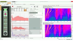 BK Connect 8490-A — FFT Analysis Applet з real-time моніторами