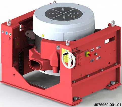 LDS V8750 — medium-force shaker 35,6 kN, до 600 кг навантаження