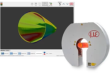 3D вимірювання профілю довгомірного виробу — хмара точок поверхні