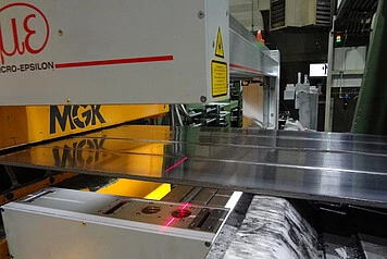 Сервісний центр для різання рулонів та листів сталі — контроль товщини